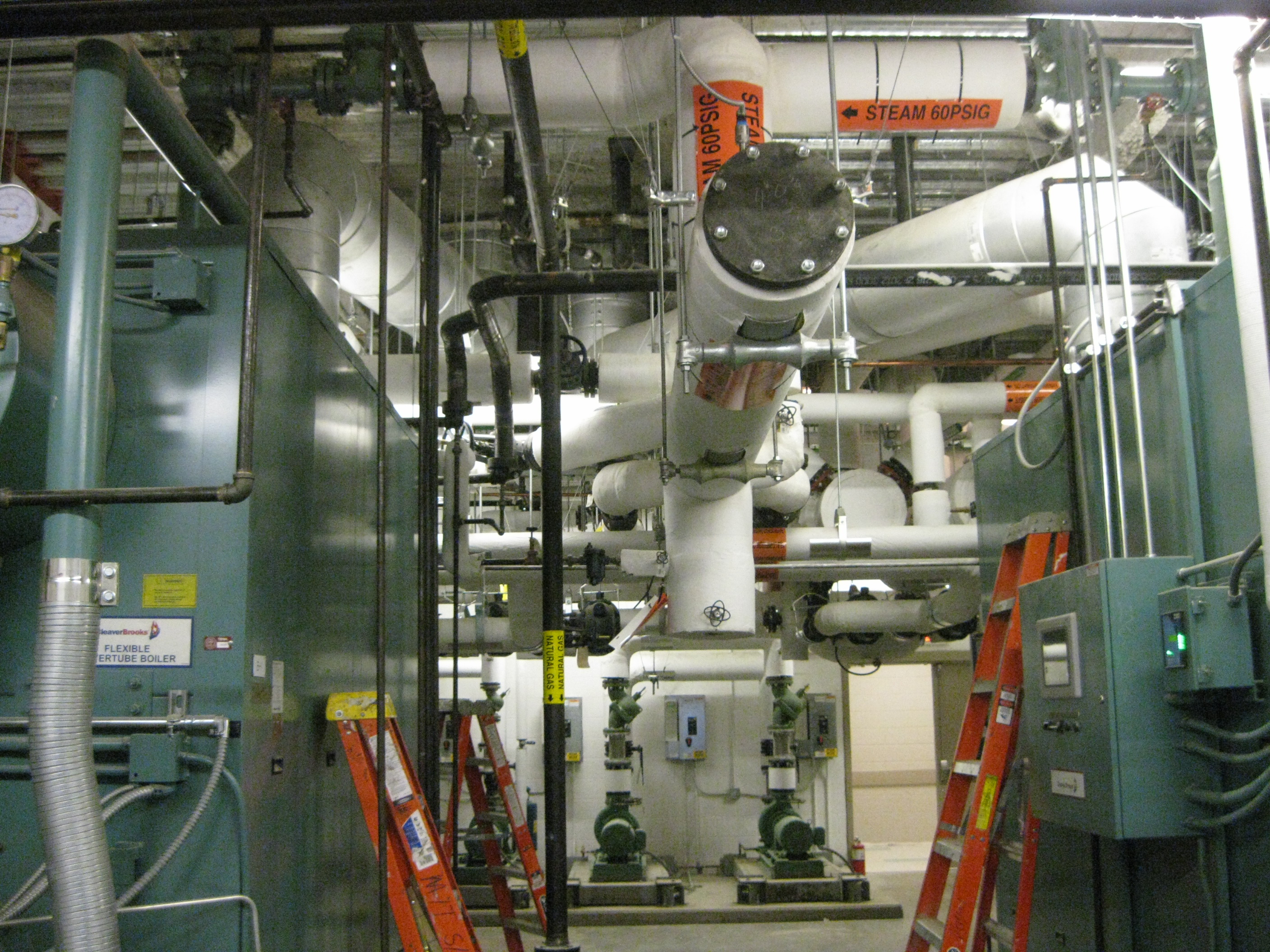 Boilers at University of Tennessee Translational Sciences Research
