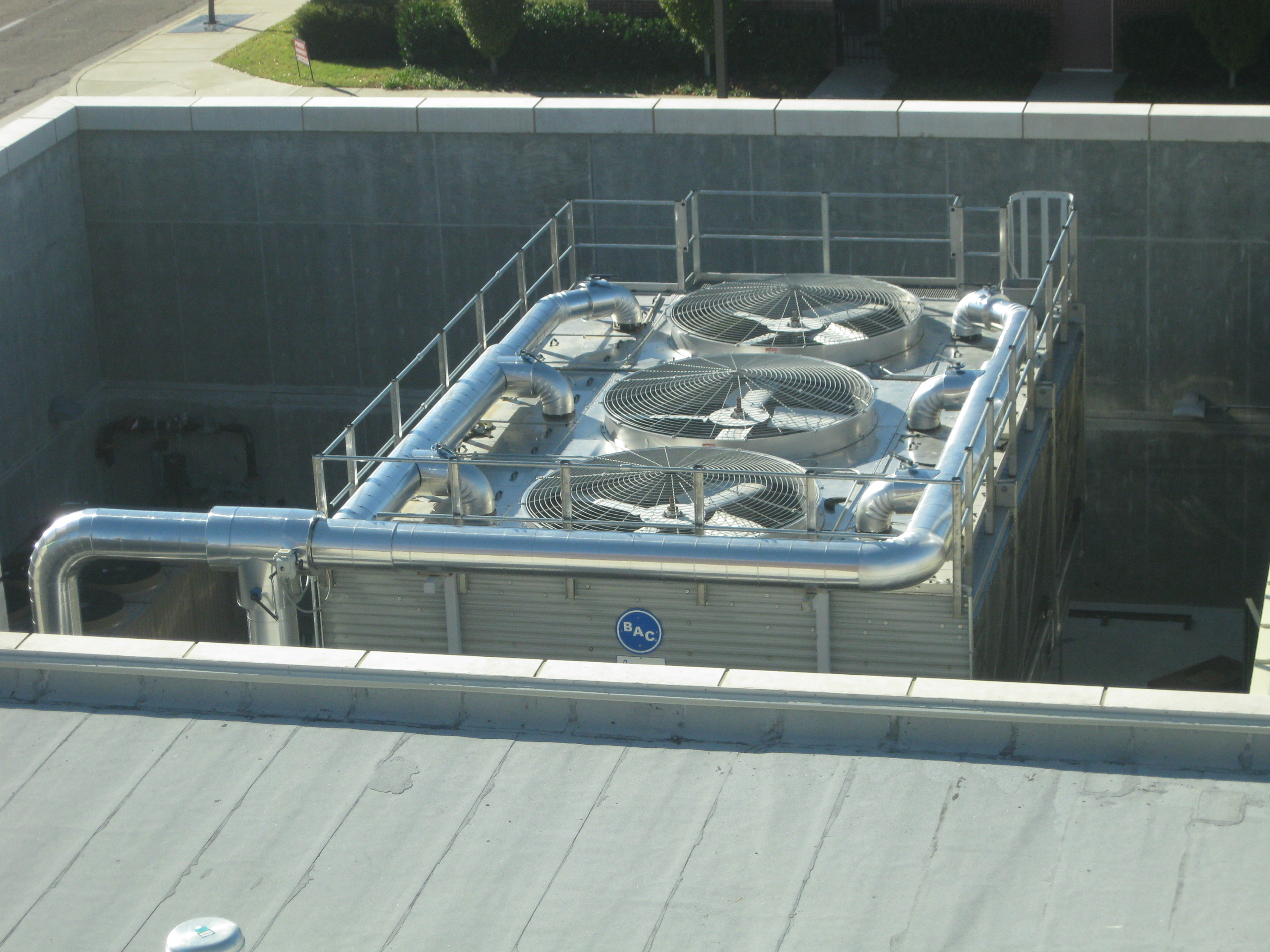 Cooling Tower at University of Tennessee Translational Sciences Research